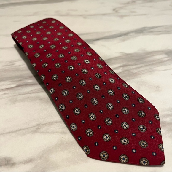 RARE Vintage Christian Dior Silk Tie w Logo - Picture 1 of 6